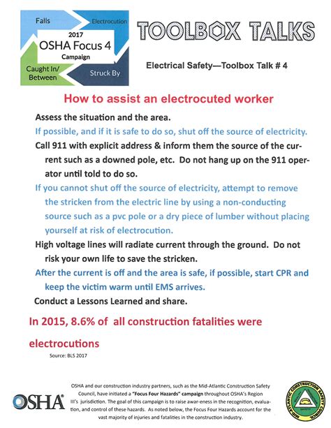 electrical safety tool box|electrical safety toolbox talk pdf.